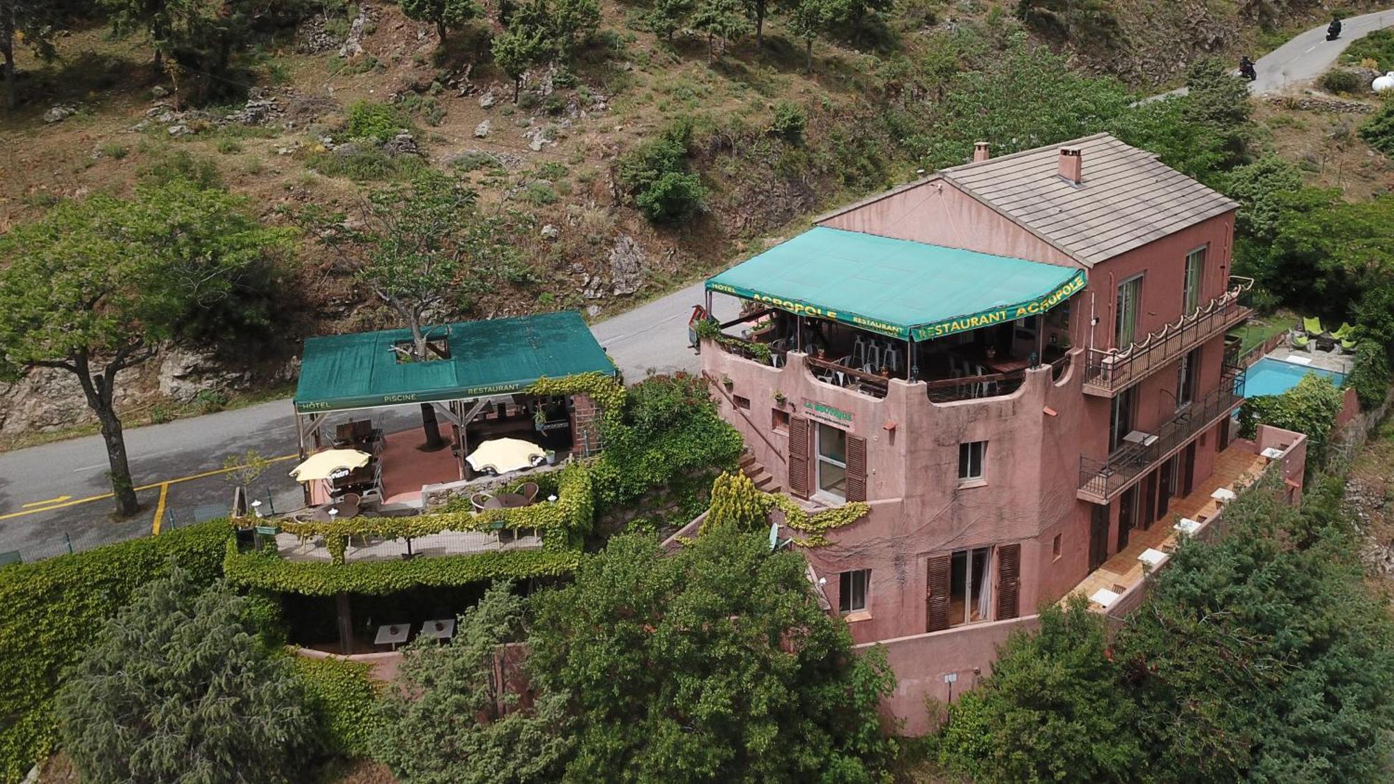 Hotel Acropole Asco Exterior foto